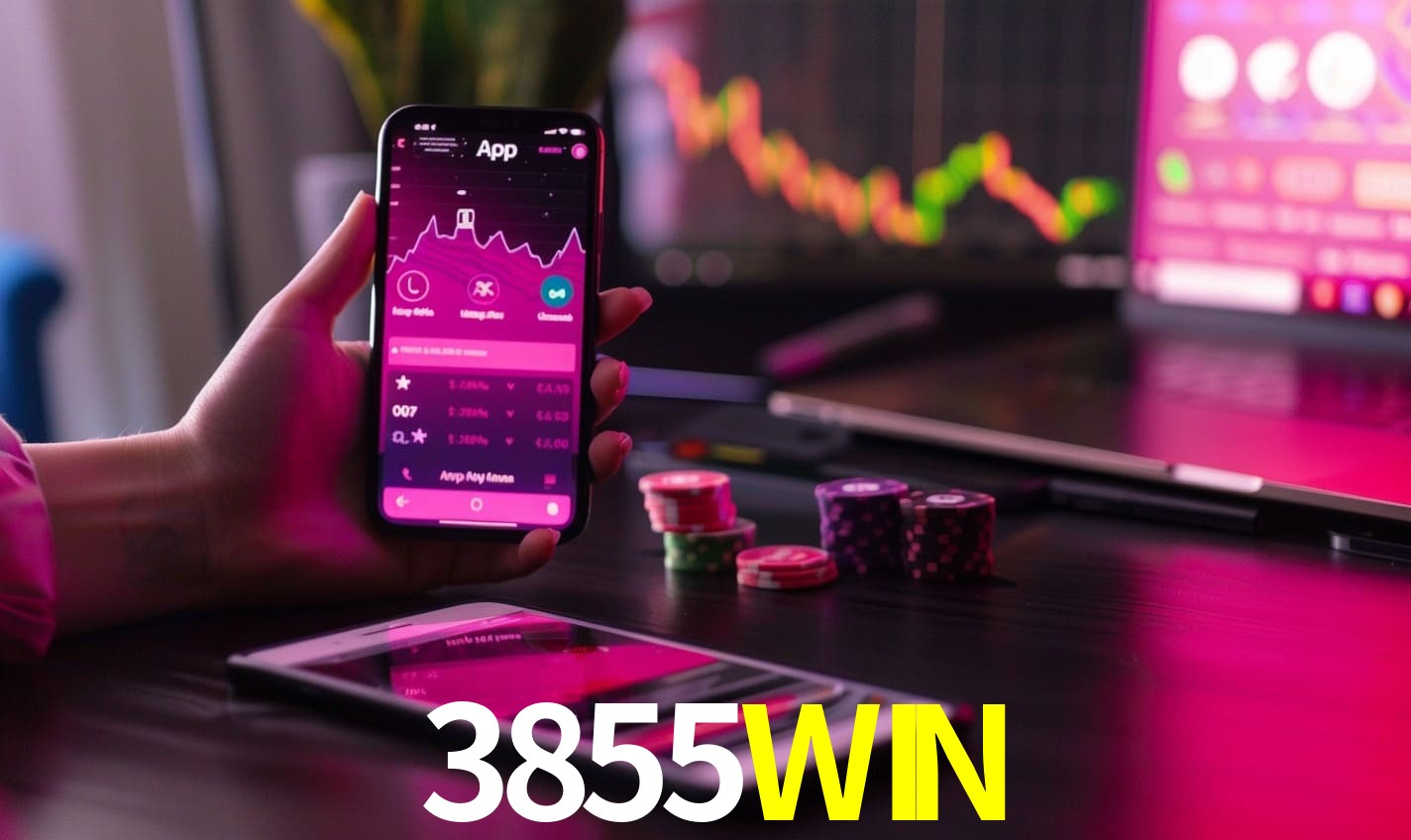 Recursos Exclusivos do App 3855WIN - Modo Offline, Login Biométrico